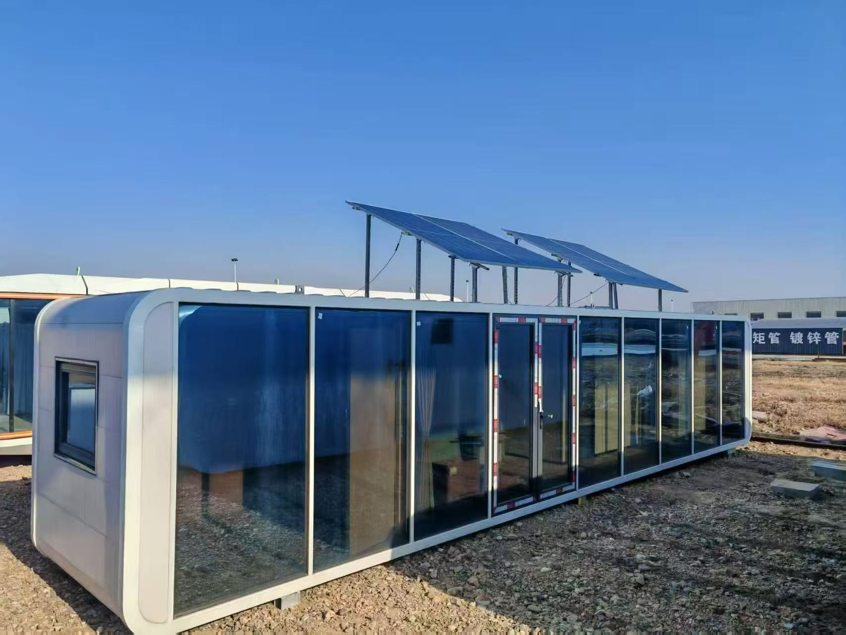 Solar-ready modular capsule project